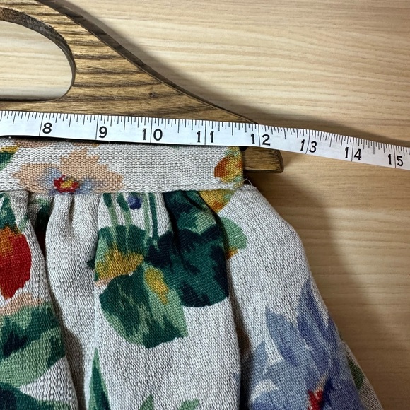 Floral Carpet Bags of America HandBag with Wooden Handles - Picture 4 of 10